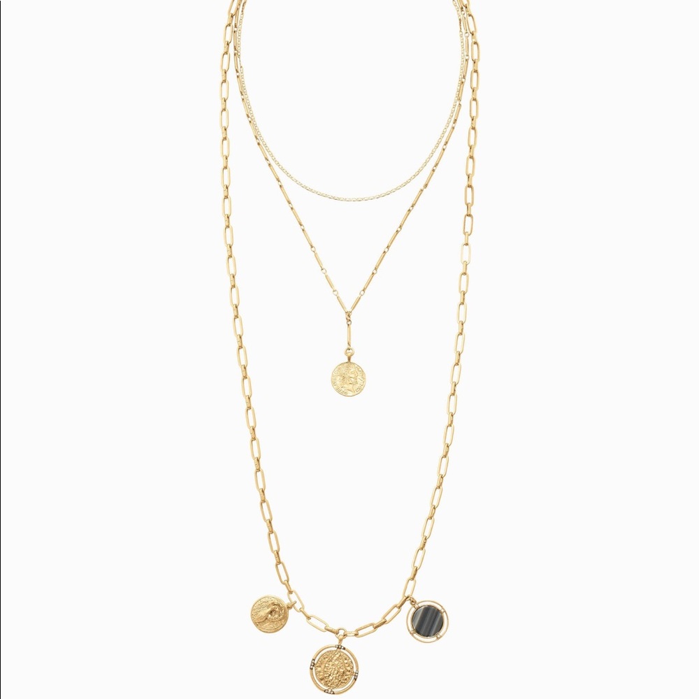 Stella & Dot Dez Layered Necklace